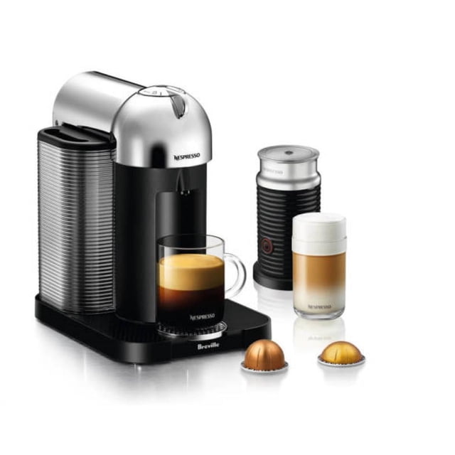 Nespresso BNV250CRO1BUC1 Vertuo Cafetera y Espresso, Cromo
