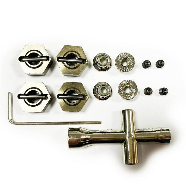 Baohd 4x Replacing Pin For ARRMA 1/10 SENTON 3S RC Car Accessories Replacement Parts Titanium