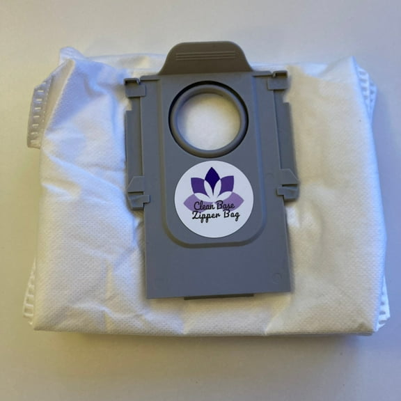 Clean Base Zipper Bag - Reusable Vacuum Bag for Roborock S8 Pro Ultra, S8 , S7 MaxV Ultra, S7 Max Ultra, Q5 , Q7 , Q7 Max  Auto-Empty Dock