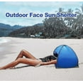 thumbnail image 1 of Refugios solares, toldo instantáneo para sombra solar, toldo emergente para la cabeza, tienda de campaña automática para playa, camping, pesca, senderismo, picnic, 1 of 5