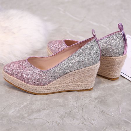 

PEASKJP Wide Width Sandals for Women 2023 Women Summer Bohemian Open Toe Wedges Beach Comfortable Sandals Platform Sandals Red 7