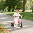 thumbnail image 2 of Qaba Vélo d'Équilibre pour Bébé avec 3 Roues Silencieuses pour 12-36 Mois, Rose, 2 of 10