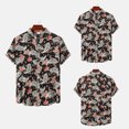 thumbnail image 2 of Eashery Button Down Men Button Down Collar T Shirts Mens Button Down Black M, 2 of 5