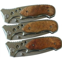 Pocket Folding Knife with Metal Blade - Groomsmen Wedding Party Father's Day Gifts - Custom Monogrammed