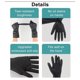 thumbnail image 4 of Hair Dye Gloves Waterproof AntiSlip Latex Work Gloves for Salon Home Automotive Kitchen Use, 4 of 4