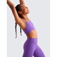 thumbnail image 4 of Top deportivo para niñas CRZ YOGA Butterluxe con espalda en Y color lila real talla L, 4 of 6