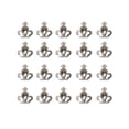 thumbnail image 2 of opvise 20Pcs Nail Ornaments Rust-proof Alloy Love Heart Nail Ornaments Bow-knot Manicure Jewelry Beauty Supplies, 2 of 8
