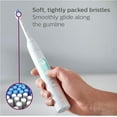 thumbnail image 5 of Philips Sonicare G2 Optimal Gum Care Brush Heads, Genuine Replacement Toothbrush Heads, White, 3 Pack, HX9033/65, 5 of 7