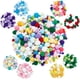 thumbnail image 1 of 400 unidades de pompones de 8 a 30 mm en 8 colores, mini bolas suaves para manualidades y adornos., 1 of 6