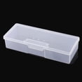 thumbnail image 3 of UDIYO Transparent Nail Supplies Brush Kit Storage Box Plastic Container Organizer Case, 3 of 6