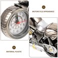 thumbnail image 4 of GOOHOCHY 1 reloj de mesa vintage con diseño de motocicleta, despertador de escritorio (patrón aleatorio)., 4 of 7