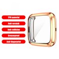 thumbnail image 5 of Parachoques de pantalla de reloj inteligente de TPU para Fitbit Versa 2/2SE (oro rosa) WDOplteas Para estrenar, 5 of 5
