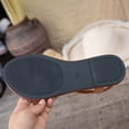 thumbnail image 5 of Summer Women's Sandals Flat Heel Open Toe Elastic Straps Women's Casual Versatile Comfortable Beach Sandals, 5 of 10