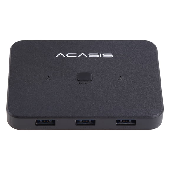 3x1 KVM Switcher Monitor Extension 4K 60hz Display 3 in 1 Out Wireless Keyboard Mouse Box