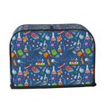 thumbnail image 2 of Yiaed Different Chemical Things Print Two Slice Bread Machine Cover, Universal Size Kitchen Appliance Cover for Bread Machine,Bread Machine Cover, 2 of 7