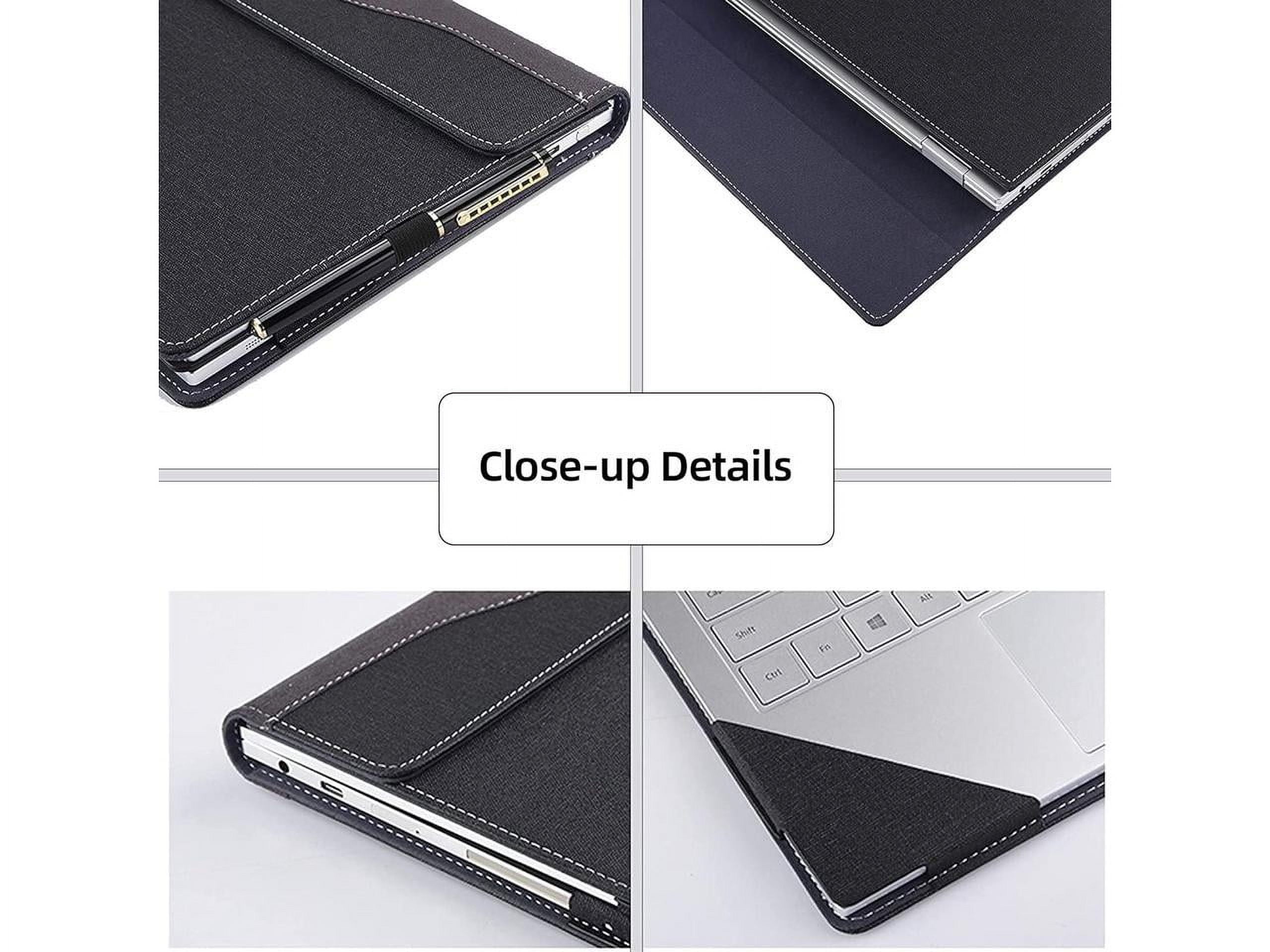 Case for 15.6 inch Dell Inspiron 15 3000/3535/3530/3520/3510/3510/3515/3511 and Vostro 15 3530 3520 3510 3515 Laptop Cover Computer Drop Protection PU Leather Case Notebook Sleeve