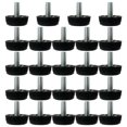 thumbnail image 1 of Unique Bargains M8 x 17 x 30mm Meubles Plané Pieds de Réglage de la Tige Filetée Protecteur de Sol pour la Jambe de Table 24pcs, 1 of 1