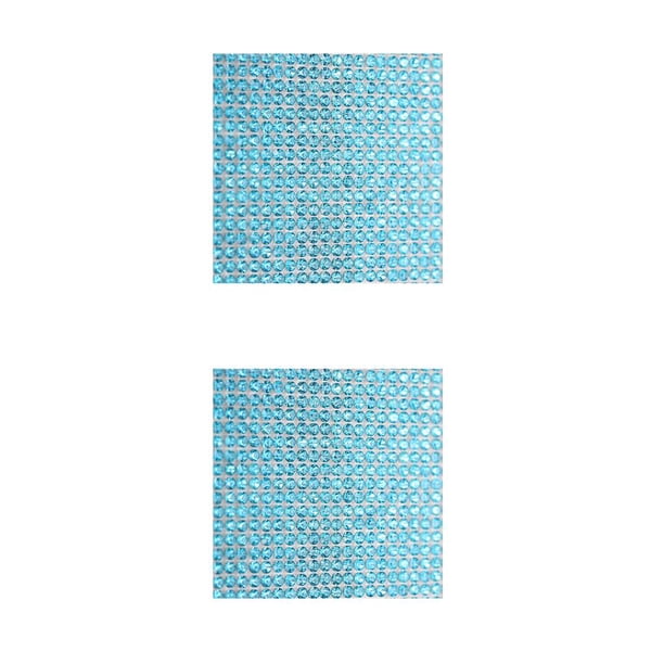 Bewildely Cinta de diamantes de imitación de cristal accesorios de ropa pegatina presente decoración con brillo apariencia ácido azul 8 pegamento de Type1 NO1 Bewildely CBP223859