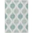 thumbnail image 2 of Addison Rugs Chantille Indoor/Outdoor Transitional Ikat Aqua Washable Rectangle Rug, 9' x 12', 2 of 6