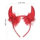 thumbnail image 2 of Diadema de cuernos de diablo, diadema de cuernos rojos, accesorio para el cabello para cosplay de Halloween, 2 of 7