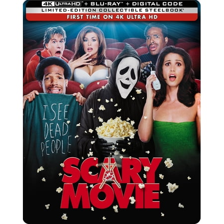 Scary Movie (2000) (Limited Edition Steelbook) (4K Ultra HD + Blu-ray + Digital Copy) Paramount Pictures Corporation, Comedy
