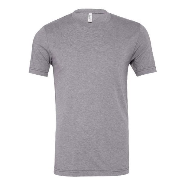 Camiseta de manga corta unisex Triblend de Bella + Canvas XS STORM TRIBLEND bella lienzo 3413