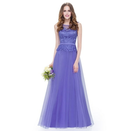Ever Pretty Women S Lace Wedding Bridesmaid Dresses Ever Pretty Women S Lace Wedding Bridesmaid Dresses Elegant Evening Party Dress For 08895 Periwinkle