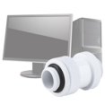 thumbnail image 3 of G1/4 SSJD Brass Expansion Joint Adapter Connector for Computer Water Cooling White 22-31mm, 3 of 11