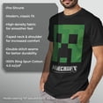 thumbnail image 6 of Men's Minecraft Creeper Big Face Graphic T-Shirt, 6 of 10