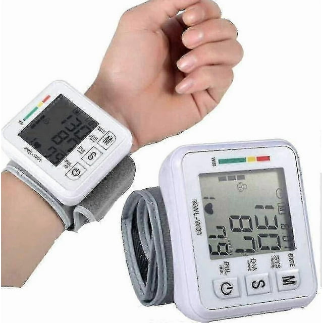 Blood Pressure Monitor For Upper Arm - Pulse Rate Monitoring, Lcd Backlight