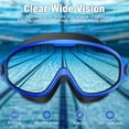 thumbnail image 3 of Swim Goggles 2 Pack for Adult Men Women, Anti-fog UV Protection No Leak 180° Wide View Clear Vision Pool Goggles, 3 of 10