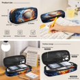 thumbnail image 7 of Yspwyqan Fire Water Baseball Backpack Set With Lunch Box Pencil Case for Kids, Double Zipper Lightweight Fits 14" Laptop Bookbags for School Travel Hiking Daypack, 7 of 7