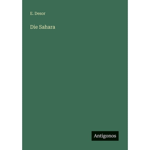 Die Sahara, (Paperback)