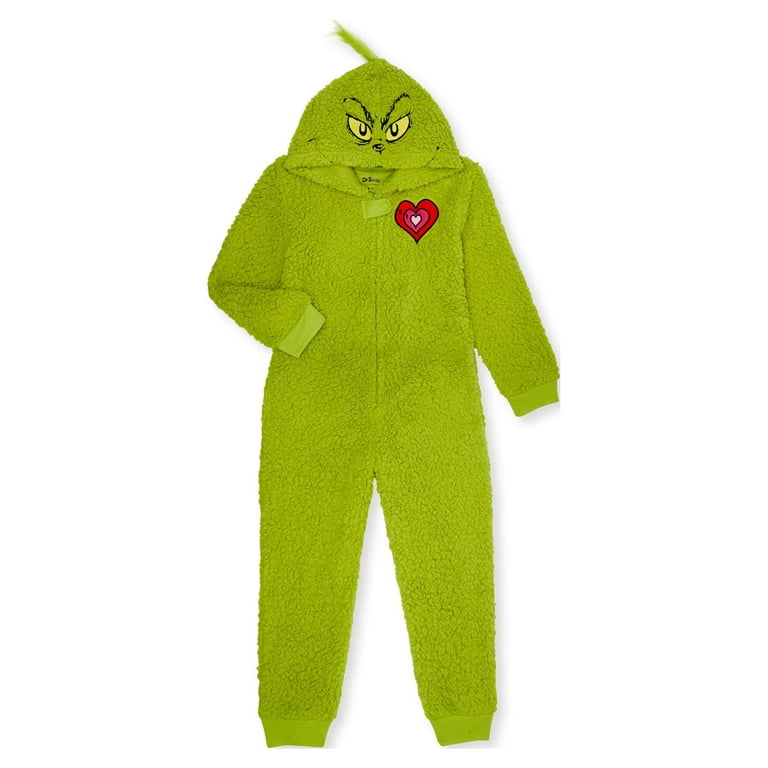 Dr. Seuss Kids Unisex The Grinch Christmas Matching Family Pajamas