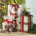 thumbnail image 5 of Current Merry Reindeer Christmas Jumbo Rolled Gift Wrap - 1 Giant Roll, 23" x 32', Tear-Resistant Wrapping, 5 of 6