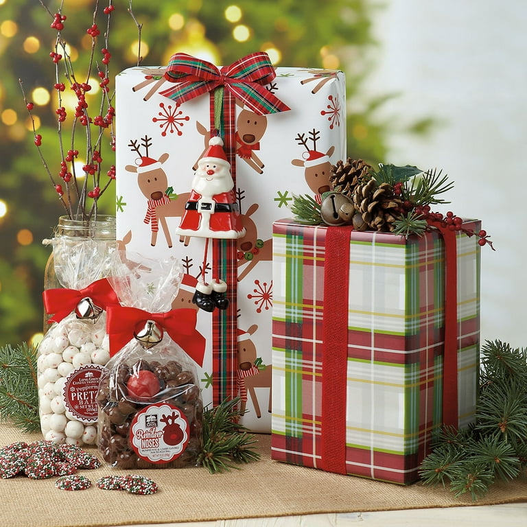 Christmas Wrapping Paper Set of 10,christmas Gift Wrap 10 Pieces,christmas  Wrap 10 Pieces,watercolour Christmas Gift Warp,xmas Wrapping 10 P 