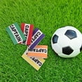 thumbnail image 4 of OULII 5Pcs Adjustable Elastic Captain Armband in Assorted Colors for Soccer Team Use, 4 of 6