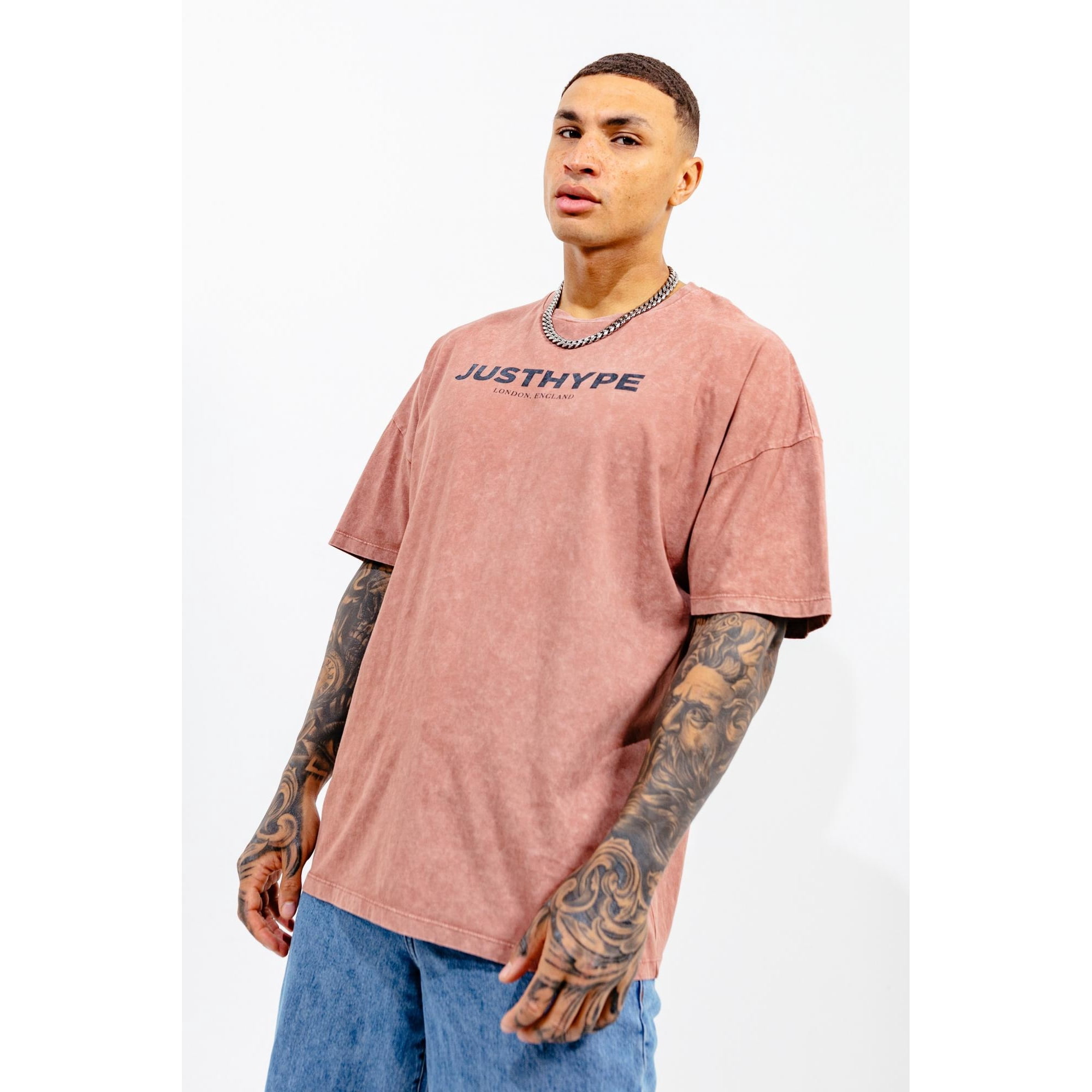 Hype Mens Vintage Oversized T-Shirt 