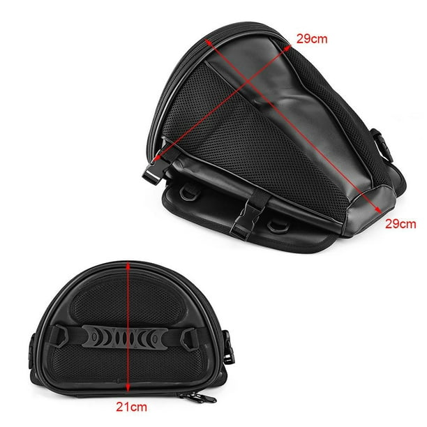 Rdeghly Moto vélo sport siège arrière étanche sac de rangement sacoche de  rangement portable, sac de queue de moto, sac de siège arrière 