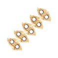 thumbnail image 3 of 10Pcs External Threading Inserts Incisive Efficient High Temperature Resistance Toughness Carbide Inserts with Storage Box, 3 of 5