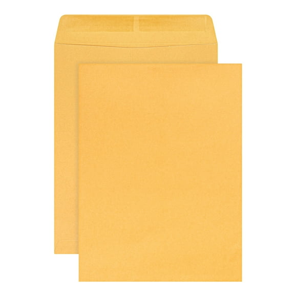 Office Depot Catalog Envelopes, 9in. x 12in., Brown, Pack Of 100, 77671