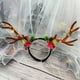 thumbnail image 2 of Diadema de alce grande para niña de Navidad, linda diadema de astas, horquilla de hada súper Mori, accesorios para el cabello, tocado fácil de usar, 2 of 5