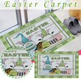 thumbnail image 1 of Fiudx Artículos en oferta con ofertas flash Felpudos de bienvenida para el día de Pascua Alfombras para el hogar Decoración Alfombra para sala de estar, 1 of 6