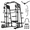 M4 Ultra-Black (Aluminum Pulley), variant on Mikolo Smith Machine Home Gym, 2200 lbs Power Rack Cage with Cable Crossover, Weight Bar, 360° Landmine, Barbell Holders and Other Attachments, Total Body Strength Training Cage