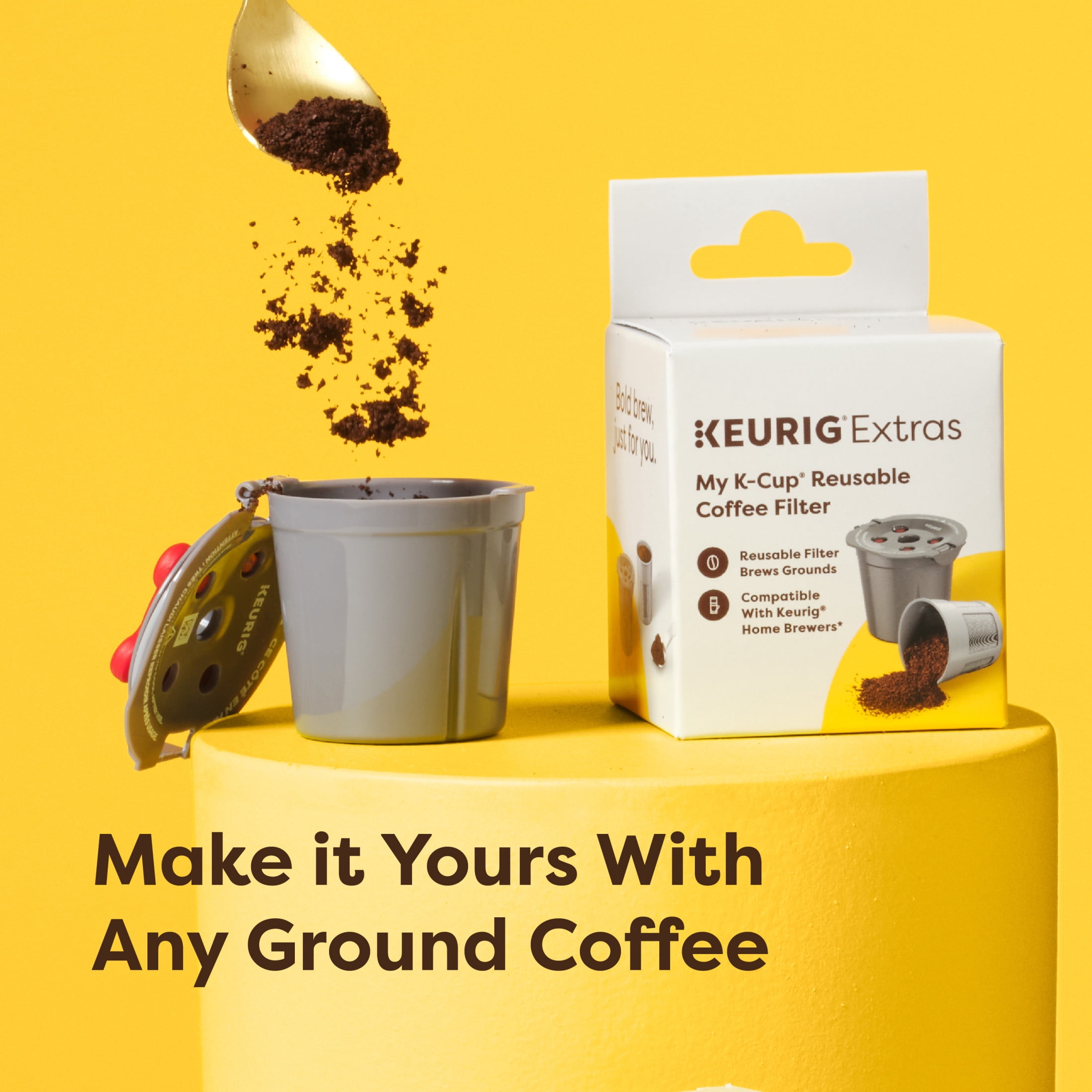 Keurig My K-Cup Reusable Coffee Filter, Compatible With Keurig