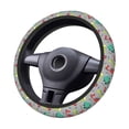 thumbnail image 4 of Kll Car Steering Wheel Cover, Universal 15 Inch, Soft Elastic And Comfortable,Car Accessories Decorations-Cute Dinosaur, 4 of 7
