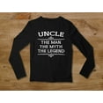 thumbnail image 4 of Tstars Mens Best Uncle Shirt Gifts for Uncle the Man the Myth the Legend Best Uncle Gift Tee for Him Funny Humor Long Sleeve T Shirt, 4 of 6