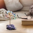 thumbnail image 3 of Boovnll Room Decor, Colorful Crystal Healing Crystal Tree Natural Crystals Stone Base Copper Wire Tree Life Money Trees Feng Shui Spiritual Energy Tree for Home Office, Home Decor, 3 of 6