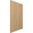 thumbnail image 3 of Ekena Millwork 94"H x 3/8"T Adjustable Wood Slat Wall Panel Kit w/ 3"W Slats, Maple (contains 15 Slats), 3 of 7