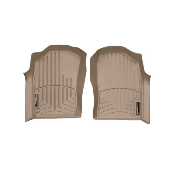 WeatherTech Custom Fit FloorLiners compatible with 1996-2002 Toyota 4Runner - 1st Row (Driver & Passenger), Tan